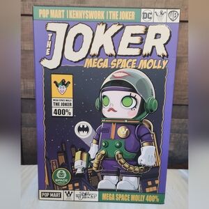 NEW Authentic Pop Mart Joker Mega Space Molly 400% Limited Edition